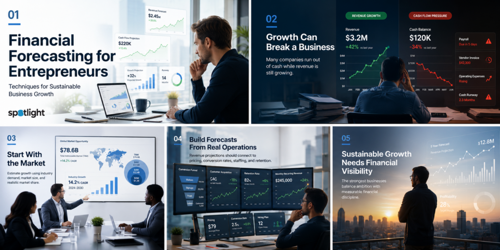 Business growth forecast